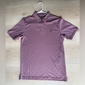 NWT Travis Mathew Purple Polo Shirt
